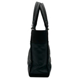 シャネル CHANEL パリビアリッツ トートPM A34208 17番台 ブラック シルバー金具 コーティングキャンバス レディース トートバッグ