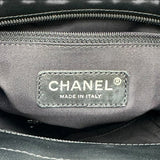 シャネル CHANEL パリビアリッツ トートPM A34208 17番台 ブラック シルバー金具 コーティングキャンバス レディース トートバッグ