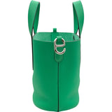 エルメス HERMES インザループ18 U刻 ヴェールコミック シルバ金具 トリヨンクレマンス レディース ハンドバッグ