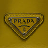 プラダ PRADA 2WAY ミニトート 1BA333 イエロー シルバー金具 レザー レディース ショルダーバッグ