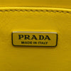 プラダ PRADA 2WAY ミニトート 1BA333 イエロー シルバー金具 レザー レディース ショルダーバッグ
