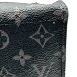 ルイ・ヴィトン LOUIS VUITTON カバ・ジップ GM M45379 ブラック　シルバー金具 モノグラム･エクリプス・リバース メンズ トートバッグ