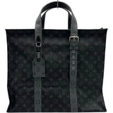 ルイ・ヴィトン LOUIS VUITTON カバ・ジップ GM M45379 ブラック　シルバー金具 モノグラム･エクリプス・リバース メンズ トートバッグ