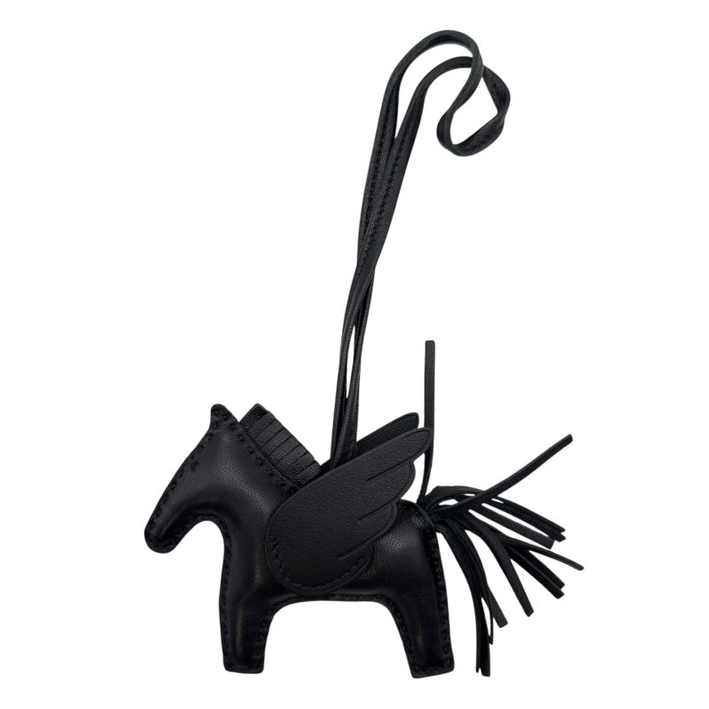 エルメス HERMES ロデオペガサスPM U刻 ブラック アニューミロ