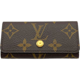 ルイ・ヴィトン LOUIS VUITTON ミュルティクレ4 M69517 ブラウン モノグラムキャンバス　 ユニセックス キーホルダー