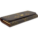 ルイ・ヴィトン LOUIS VUITTON ミュルティクレ4 M69517 ブラウン モノグラムキャンバス　 ユニセックス キーホルダー