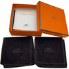 エルメス HERMES アミュレット デュオ ブラウン ゴールド金具 バッファローホーン/パーマブラス レディース ピアス