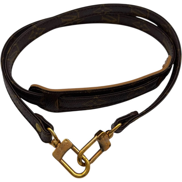 ルイ・ヴィトン LOUIS VUITTON ショルダーストラップ ブラウン