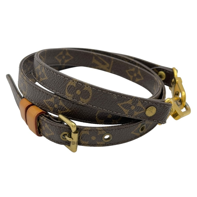ルイ・ヴィトン　 モノグラム柄のショルダーストラップ ルイ・ヴィトン LOUIS VUITTON ショルダーストラップ ブラウン