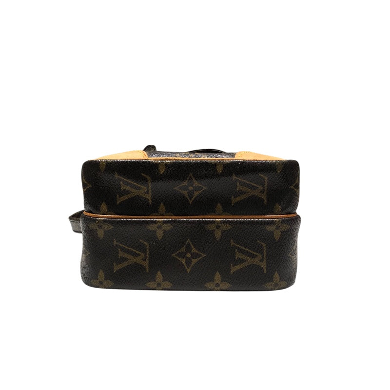 LOUIS VUITTON ショルダーバッグ ブラック/ブラウン ルイヴィトン
