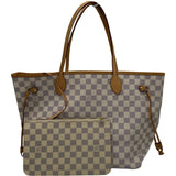 ルイ・ヴィトン LOUIS VUITTON N40604 ホワイト ダミエ・アズール レディース トートバッグ