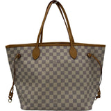 ルイ・ヴィトン LOUIS VUITTON N40604 ホワイト ダミエ・アズール レディース トートバッグ