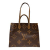 ルイ・ヴィトン LOUIS VUITTON オンザゴーGM M44576 モノグラム ジャイアント・リバース レディース トートバッグ ショルダーバッグ