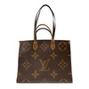 ルイ・ヴィトン LOUIS VUITTON オンザゴーGM M45320 モノグラム ジャイアント・リバース レディース トートバッグ ショルダーバッグ