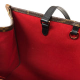 ルイ・ヴィトン LOUIS VUITTON オンザゴー MM M45321 ブラウン モノグラム ジャイアント・リバース レディース トートバッグ