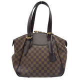 ルイ・ヴィトン LOUIS VUITTON ヴェローナGM N41119 ブラウン ダミエ・エベヌ レディース ハンドバッグ