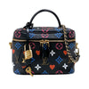 ルイ・ヴィトン LOUIS VUITTON ヴァニティPM M57482 ブラック モノグラム・ゲーム・オン レディース ハンドバッグ ショルダーバッグ