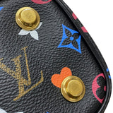 ルイ・ヴィトン LOUIS VUITTON ヴァニティPM M57482 ブラック モノグラム・ゲーム・オン レディース ハンドバッグ ショルダーバッグ