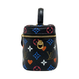ルイ・ヴィトン LOUIS VUITTON ヴァニティPM M57482 ブラック モノグラム・ゲーム・オン レディース ハンドバッグ ショルダーバッグ