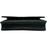 シャネル CHANEL マトラッセ チェーンウォレット A33814 27番台 ブラック キャビアスキン レディース 長財布