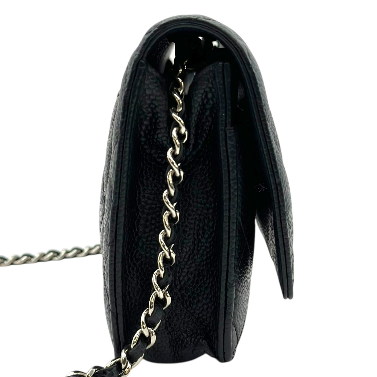 シャネル CHANEL マトラッセチェーンウォレット A33814 25番台