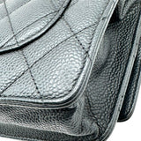 シャネル CHANEL マトラッセチェーンウォレット A33814 25番台 ブラック シルバー金具 キャビアスキン レディース ショルダーバッグ