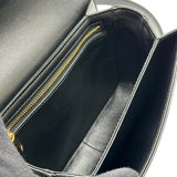 セリーヌ CELINE ティーン トリオンフ バッグ 188423 ブラック シルバー金具 シャイニーカーフ レディース ショルダーバッグ