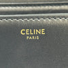 セリーヌ CELINE ティーン トリオンフ バッグ 188423 ブラック シルバー金具 シャイニーカーフ レディース ショルダーバッグ
