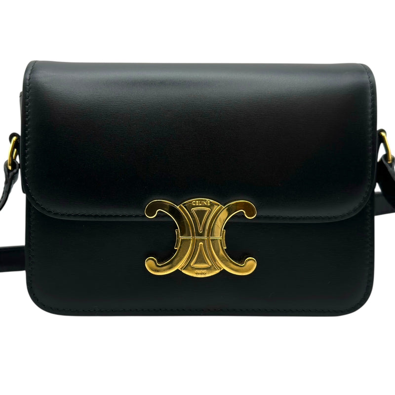 セリーヌ CELINE ティーン トリオンフ バッグ 188423 ブラック