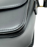 セリーヌ CELINE ティーン トリオンフ バッグ 188423 ブラック シルバー金具 シャイニーカーフ レディース ショルダーバッグ