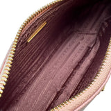 プラダ PRADA Re-Edition 2005 ショルダーバッグ 1BH204 ピンク ゴールド金具 サフィアーノレザー レディース ショルダーバッグ