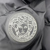 ヴェルサーチ VERSACE バロック総柄リバーシブルダウンジャケット 1012270 ブラック ナイロン メンズ ダウンジャケット