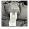 ヴェルサーチ VERSACE バロック総柄リバーシブルダウンジャケット 1012270 ブラック ナイロン メンズ ダウンジャケット