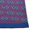 グッチ GUCCI GG総柄ニットスカート 574224 ブルー ウール レディース スカート