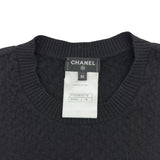 シャネル CHANEL ココボタンカシミヤニットワンピース P75352 ブラック カシミヤ レディース ワンピース
