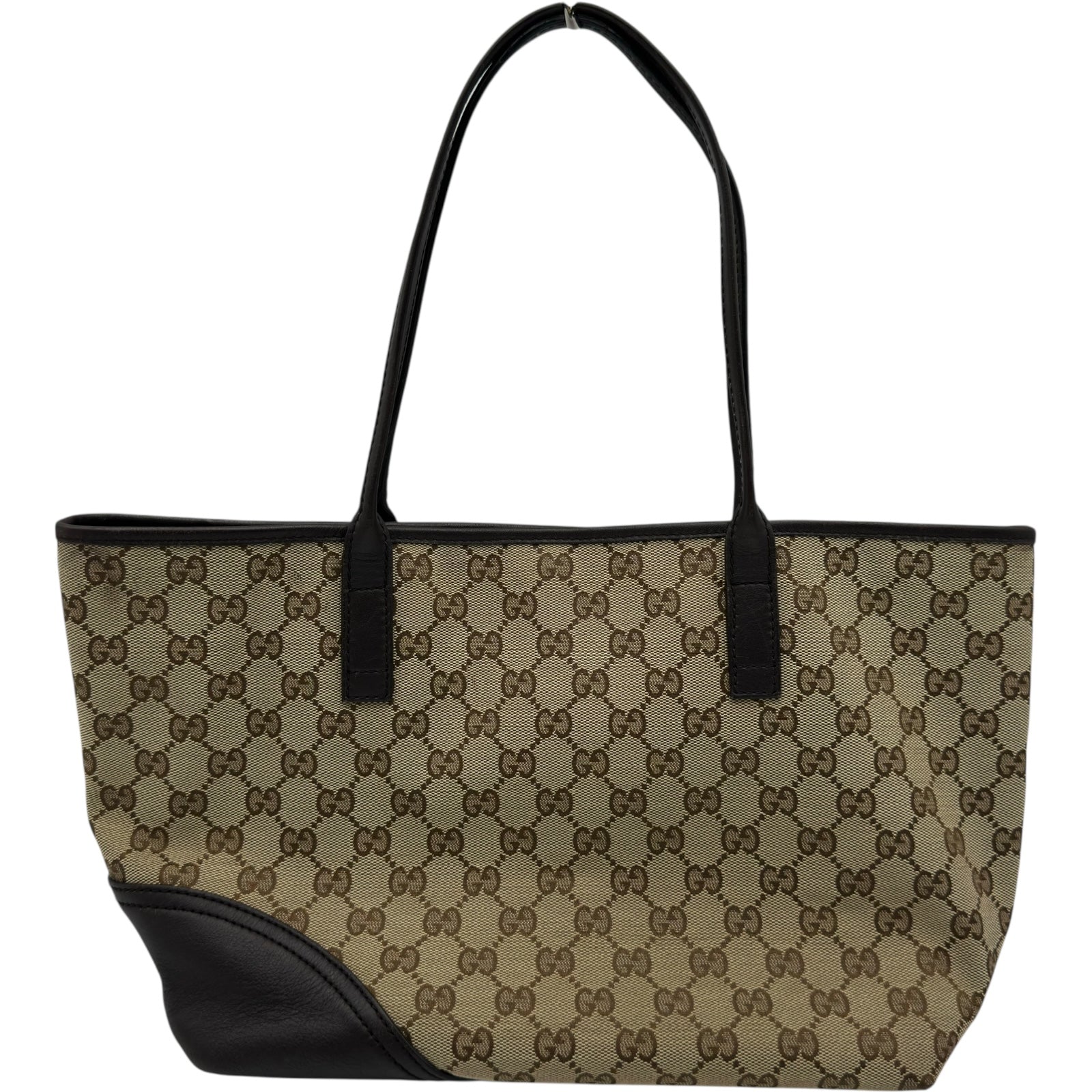 グッチ GUCCI ニューブリット トートバッグ 169946 ブラウン GG