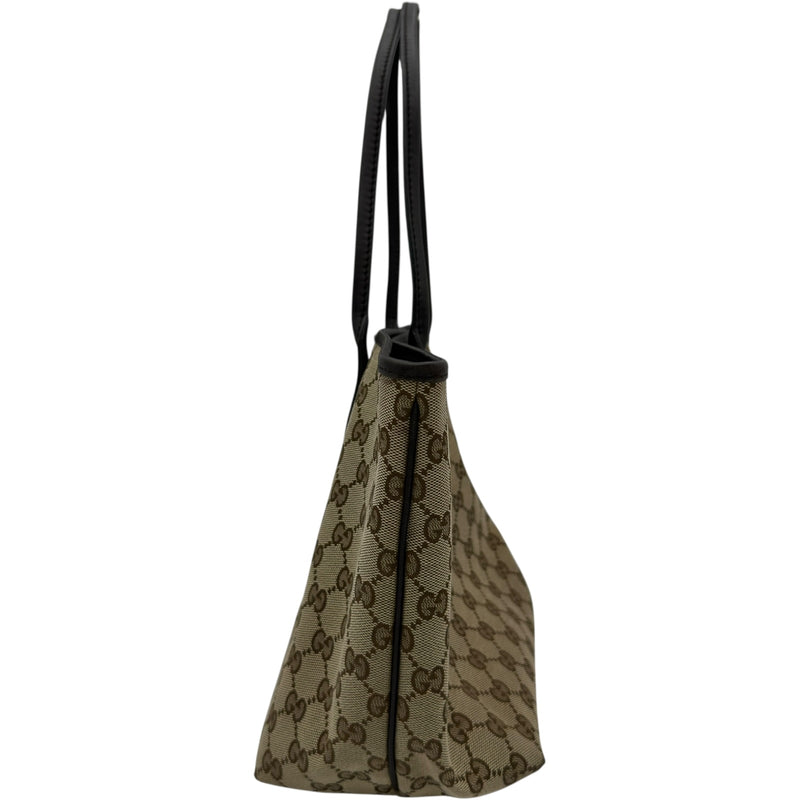 グッチ GUCCI ニューブリット トートバッグ 169946 ブラウン GG 