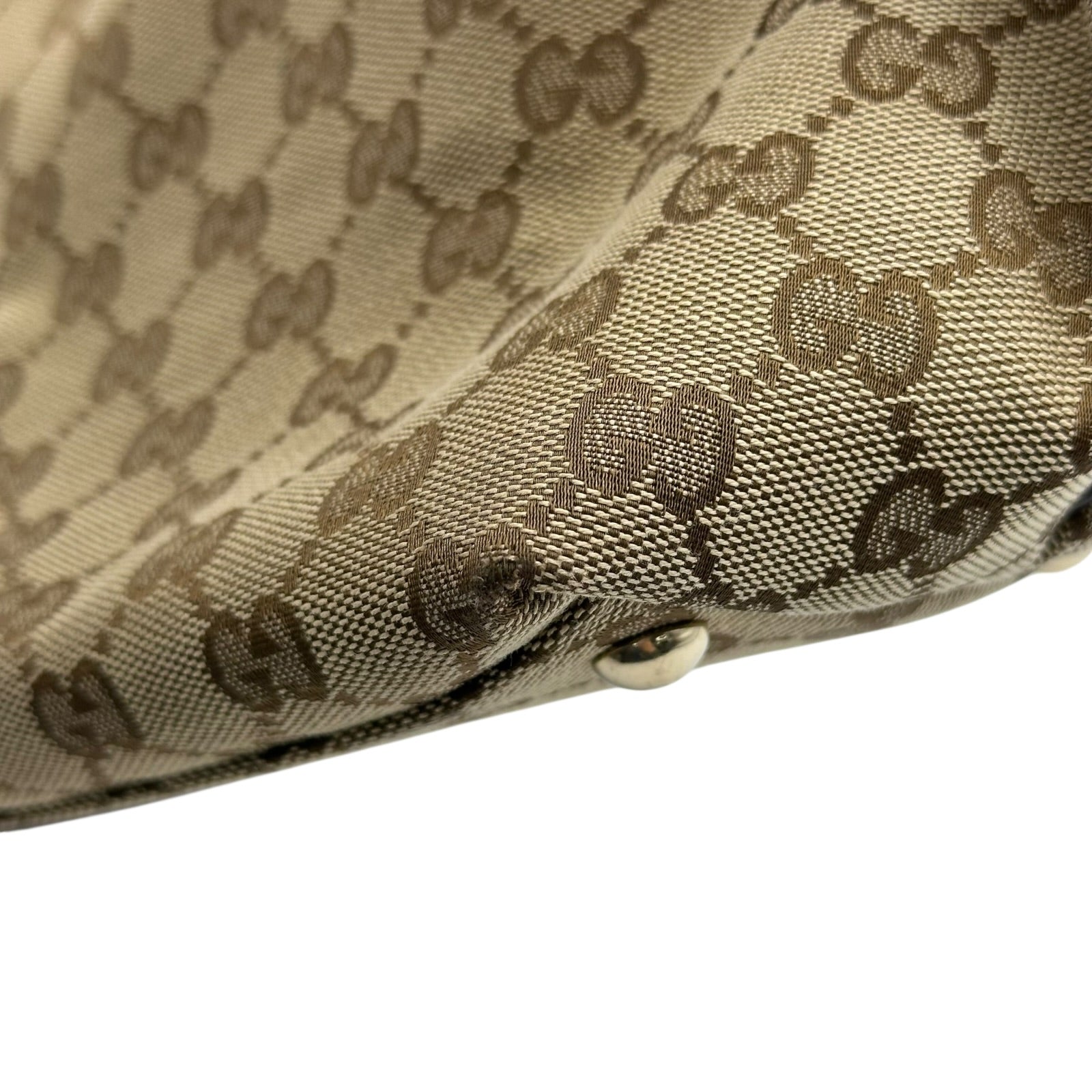 グッチ GUCCI ニューブリット トートバッグ 169946 ブラウン GG