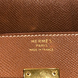 エルメス HERMES バーキン40 〇Z刻 ゴールド　ゴールド金具 クシュベル ユニセックス ハンドバッグ