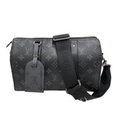 ルイ・ヴィトン LOUIS VUITTON シティ・キーポル M45936 ブラック モノグラム・エクリプス メンズ ショルダーバッグ