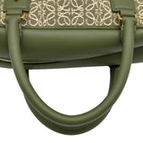 ロエベ LOEWE アマソナ28 A039N08X02 カーキ アナグラムジャガード レディース ハンドバッグ