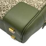 ロエベ LOEWE アマソナ28 A039N08X02 カーキ アナグラムジャガード レディース ハンドバッグ