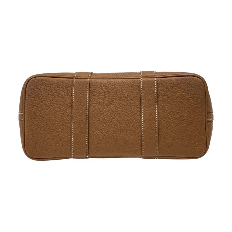 エルメス HERMES ガーデンパーティTPM D刻 ベージュ×ゴールド トワル
