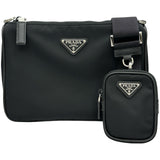 プラダ PRADA Re-Nylon ショルダーバッグ 2VH113 ブラック テスートナイロン レディース ショルダーバッグ