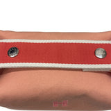 エルメス HERMES ブリットアブラックPM ピンク キャンバス レディース ハンドバッグ