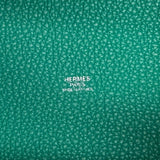 エルメス HERMES ピコタンロックPM Z刻 ヴェールジェイド シルバー金具 トリヨンクレマンス レディース ハンドバッグ
