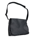 ルイ・ヴィトン LOUIS VUITTON レンツォ N51213 グレー ダミエ・グラフィット メンズ ショルダーバッグ
