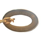 エルメス HERMES ミニ・ポップH　ネックレス ブラック･ゴールド エナメル・メタル アクセサリー