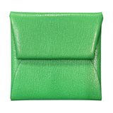 エルメス HERMES バスティア グリーン シェーブル レディース コインケース
