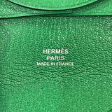 エルメス HERMES バスティア グリーン シェーブル レディース コインケース